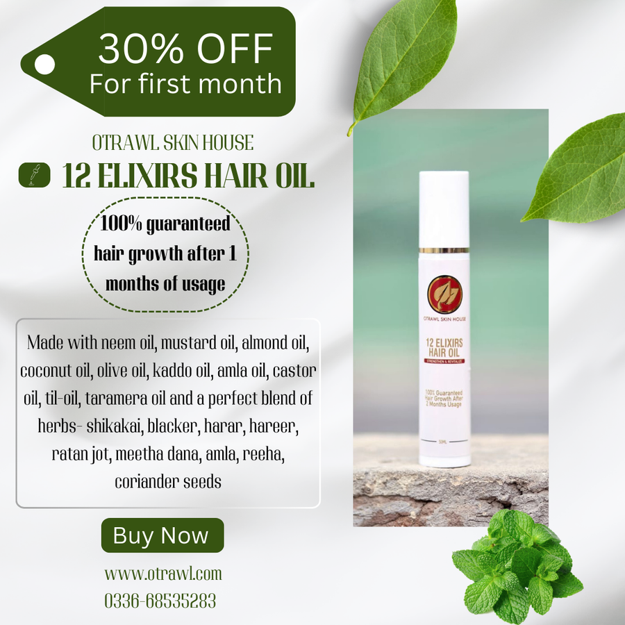 12 Elixirs Hair Oil